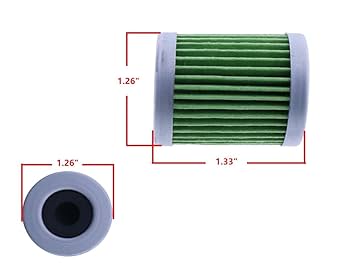Amazon.com: 2 PACK Fuel Filter 16911-ZY3-010 16911-ZY3-000